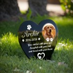 Dog Memorial Stake Personalised Dog Memorial Gifts Graveside