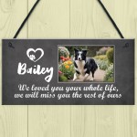 Personalised Memorial Plaque For Pets Customised With Your Photo