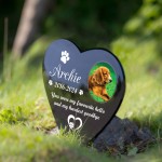 Personalised Dog Memorial Graveside Marker Grave Stake