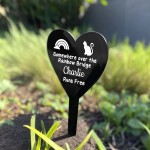 Personalised Cat Memorial Plaque Grave Stake Custom Pet Name