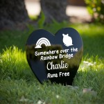 Personalised Gerbil Memorial Plaque Grave Stake Custom Pet Name 