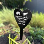 Personalised Horse Memorial Plaque Grave Stake Custom Pet Name