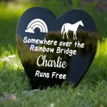 Personalised Horse Memorial Plaque Grave Stake Custom Pet Name