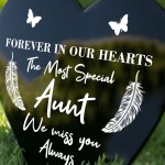 Personalised Auntie Memorial Grave Stake Graveside Memorial 