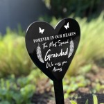 Personalised Grandad Memorial Grave Stake Graveside Memorial