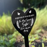 Personalised Sister Memorial Grave Stake Graveside Memorial