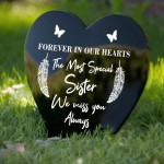 Personalised Sister Memorial Grave Stake Graveside Memorial