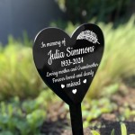 Personalised Mother and Grandmother Memorial Grave Stake