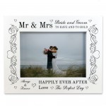 Wedding Day Photo Frame Gift For Couple Newly Married Couple