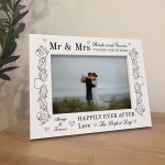 Wedding Day Photo Frame Gift For Couple Newly Married Couple