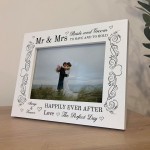 Wedding Day Photo Frame Gift For Couple Newly Married Couple