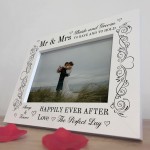 Wedding Day Photo Frame Gift For Couple Newly Married Couple