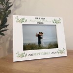 Wedding Frame Personalised Gift For Couple Newly Married Gift