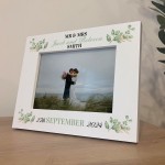 Wedding Frame Personalised Gift For Couple Newly Married Gift