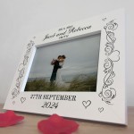 Wedding Picture Frame Personalised Gift For Couple Newly Married