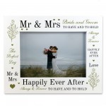 Wedding Frame 7X5 Picture Frame Wedding Gifts for Couple 