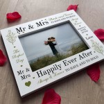 Wedding Frame 7X5 Picture Frame Wedding Gifts for Couple 