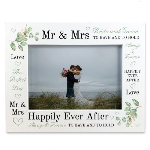 Wedding Frame Wedding Gifts for Husband Wife With Any Date Name