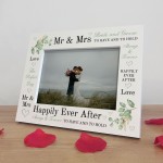 Wedding Frame Wedding Gifts for Husband Wife With Any Date Name