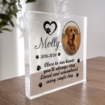 Remembrance Plaque Gifts for Loss of Dog Cat Pet Puppy Custom