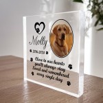 Remembrance Plaque Gifts for Loss of Dog Cat Pet Puppy Custom