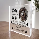 Pet Memorial Gifts Custom Pet Memorial Plaques Personalised