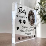 Pet Memorial Gifts Custom Pet Memorial Plaques Personalised