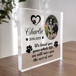 Freestanding Pet Memorial Plaque Remembrance Gift For Dog Cat