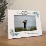 Wedding Day Mr And Mrs Wood Photo Frame Personalised Couple Gift