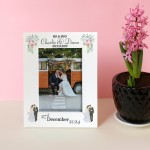 WEDDING FRAME Personalised Gift For Mr And Mrs ANY SURNAME