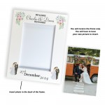 WEDDING FRAME Personalised Gift For Mr And Mrs ANY SURNAME