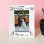 PERSONALISED Wedding Photo Frame Wedding Day Gift Anniversary