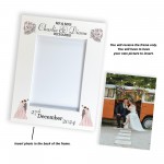 PERSONALISED Wedding Photo Frame Wedding Day Gift Anniversary