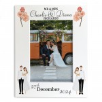 Gift For Wedding Anniversary Wedding Photo Frame Personalised