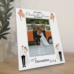 Gift For Wedding Anniversary Wedding Photo Frame Personalised