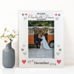 Wedding Photo Frame Personalised Gift For Mr And Mrs Couple Gift