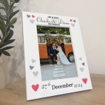 Wedding Photo Frame Personalised Gift For Mr And Mrs Couple Gift