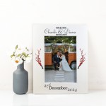 Wedding Day Photo Frame Personalised Gift For Mr And Mrs