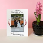 Wedding Day Photo Frame Personalised Gift For Mr And Mrs