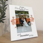 Wedding Anniversary Gift Photo Frame Gift For Mr And Mrs Couple