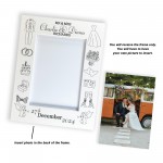 Novelty Wedding Photo Frame PERSONALISED Wedding Day Gift