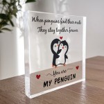 GIFT FOR MY PENGUIN Couple Anniversary Wedding Gifts for Him Her