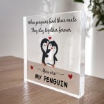 GIFT FOR MY PENGUIN Couple Anniversary Wedding Gifts for Him Her