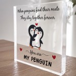 GIFT FOR MY PENGUIN Couple Anniversary Wedding Gifts for Him Her