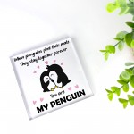 Penguin Gifts for Wife Husband Boyfriend Girlfriend Anniversary