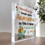 Birthday Gifts for Women You Are Awesome Standing Plaque