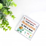 Birthday Gifts for Women You Are Awesome Standing Plaque