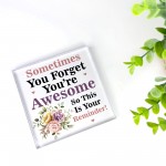 You Are Awesome Plaque Gifts for Her Thank You Birthday