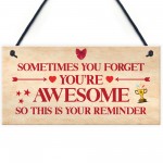 Reminder You Are Awesome Gift Birthday Gifts for Best Friend