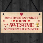 Reminder You Are Awesome Gift Birthday Gifts for Best Friend